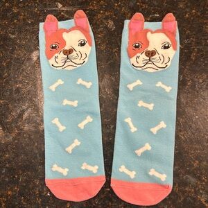 NWOT Frenchie Novelty socks